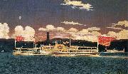 James Bard Steamer Broadway oil painting artist